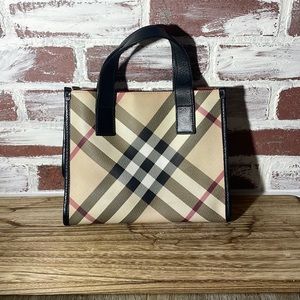 Authentic nova check Burberry bag